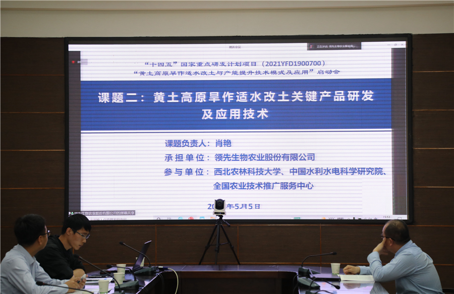 球盟会生物|国家重点研发妄想“黄土高原旱作适水改土与产能提升手艺模式及应用”项目启动 球盟会生物|国家重点研发妄想“黄土高原旱作适水改土与产能提升手艺模式及应用”项目启动